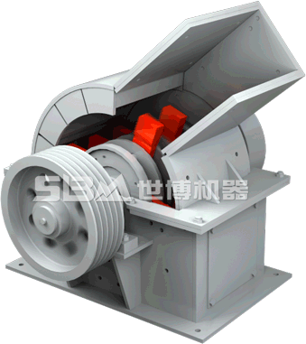 錘式煤矸石粉碎機(jī)破碎原理圖