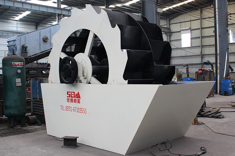 輪式洗砂機，篩洗一體洗沙機