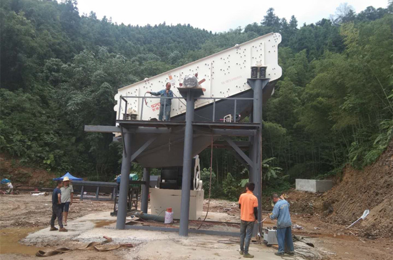 振動篩，篩洗一體洗沙機