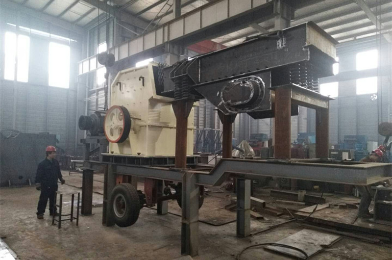 移動(dòng)式箱式石料破碎機(jī)，移動(dòng)箱破
