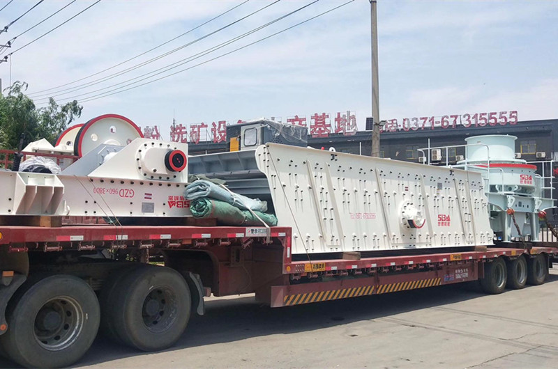 干石末加工機制砂設(shè)備廠家發(fā)貨圖