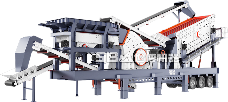 移動(dòng)重錘破石子碎石機(jī)