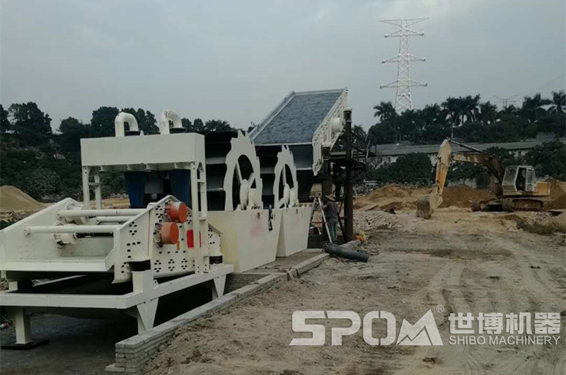 河卵石振動洗石洗砂回收一體機(jī)