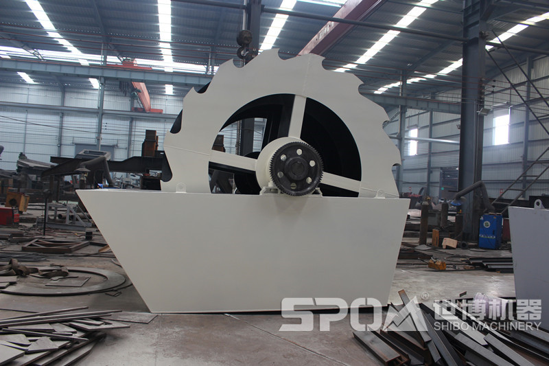 砂巖洗砂設(shè)備，輪式洗砂機(jī)