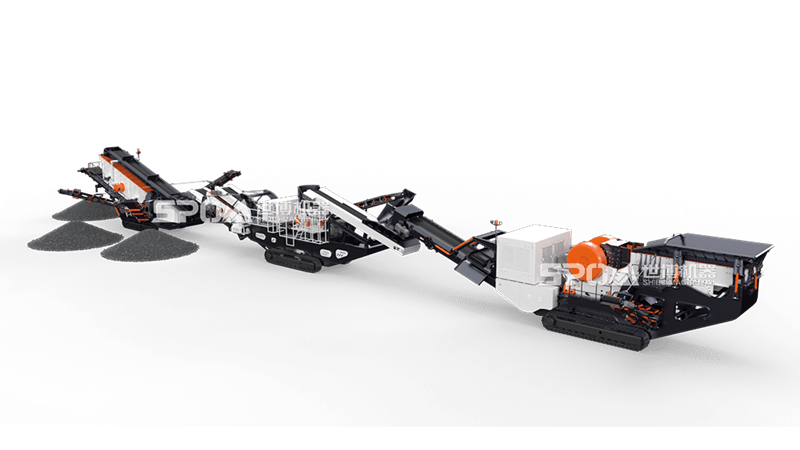 大型移動(dòng)式碎石機(jī)械設(shè)備