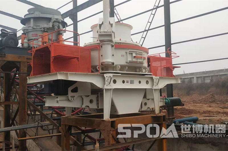 制砂機，在玄武巖制砂生產(chǎn)線中制砂整形